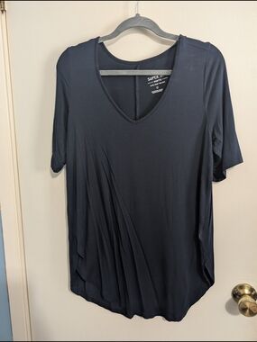 Torrid Navy V-Neck Women’s Top by